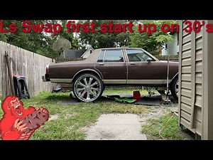 6.0 4l80e ls swap box Chevy first start up 🤝🔥🔥