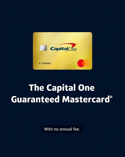 The Guaranteed Mastercard. No annual fee and a credit limit of up to $7,000. It’s time to say yes! | Capital One Canada