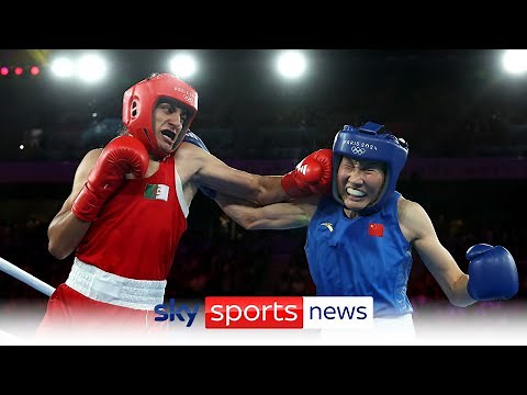 Imane Khelif defeats Yang Liu to win gold in women's boxing 66kg category