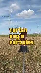 1.6M views · 10K reactions | Turbin Angin Portabel: Sumber Energi Terbarukan Yang Berkelanjutan. #TurbinAngin #EnergiTerbarukan #reels | Kamus Ai | Facebook