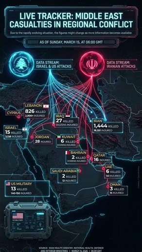 BREAKING: Escalating Conflict Casualties Mapped 🗺️⚠️
