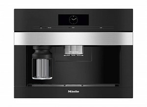 Miele CVA 7845 24" Clean Touch Black Steel Built-In Coffee System (Plumbed) - 11733840