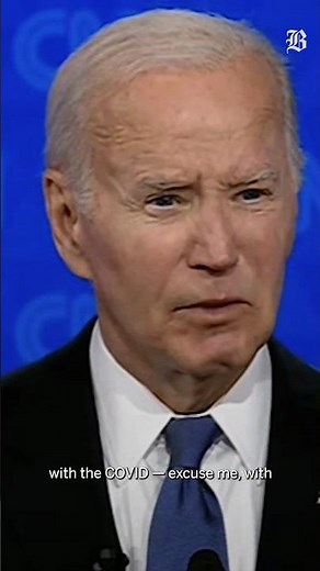 President Biden gives slow response in first presidential debate