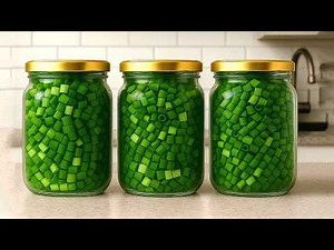 Preserve Green Onions Like A PRO For 12 Months Without Effort!|Clever Tricks