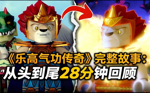 [中配]《乐高气功传奇》完整故事：从头到尾28分钟回顾 - Cat Toon