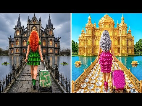 We Build Amazing House Rich Girl vs Poor Girl Challenge | Easy Decoration Tricks by Multi DO Girls