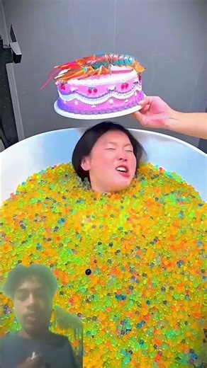 🌈 Candy Pool Surprise 🍬😳 | You Won’t Believe This! 🔥 #viral😱 Inside a Giant Color Ball Bath 🤯 #viral