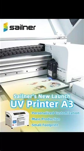 Amazing Desktop UV Printer Prints On So Many Materials! (Sailner UV Printer A3)