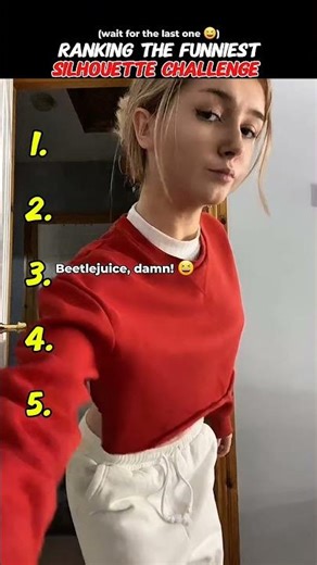 Ranking The Funniest Silhouette Challenge