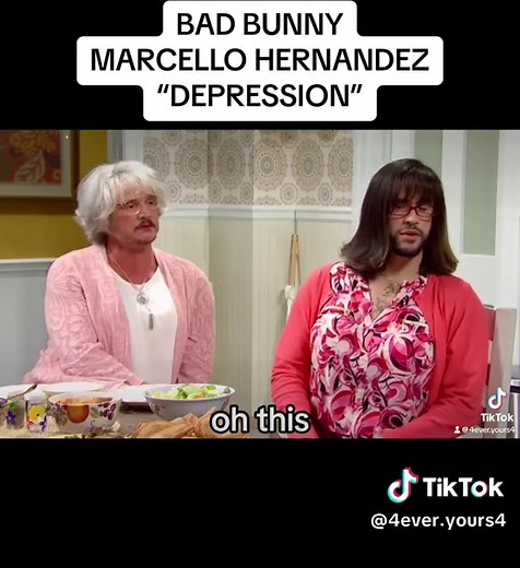 #snl #saturdaynightlive #comedyvideo #funny #badbunny#marcello #marcellohernandez#depression