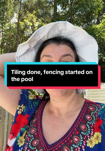 Pool Update: Tiling Complete and Fencing Underway