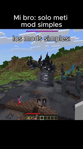 2.1M views · 81K reactions | Los mods simples de mi bro  #minecraft #minecraftpe #minecraftmemes #reel | Video 333 | Facebook