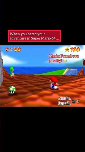 ⭐️ Super Mario 64 funny ⭐️ #supermario #edit #viral