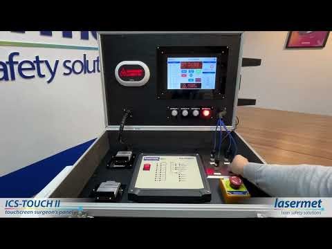 How to Use Lasermet ICS‑TOUCH II | Step-by-Step Laser Safety Demo