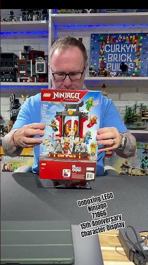Every Original Ninja! Ninjago 15th Anniversary Set Unboxed #lego #youtubeshorts