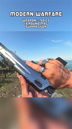 Delta Force Deagle VS MW2019.50 GS 13 Round Mag #callofduty #shorts #deltaforce #gaming #comparison