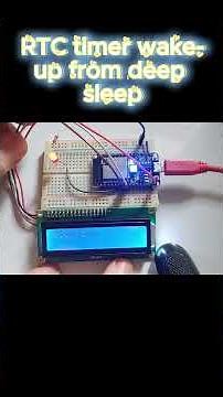 ESP32 internal RTC timer wake up from deep sleep #arduino#ESP32