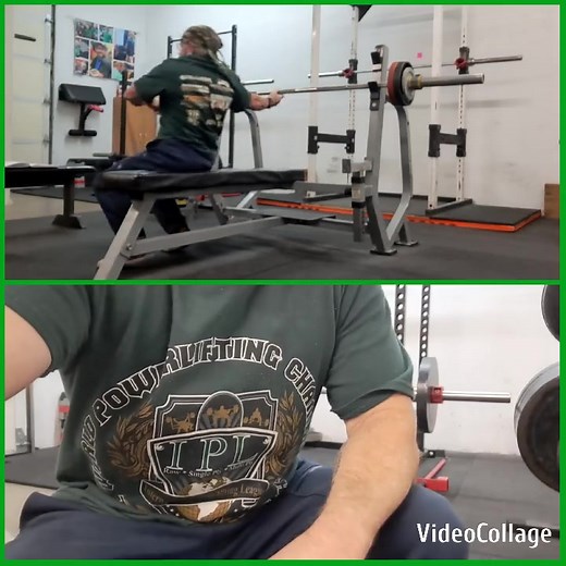 Week 1, Day 4 - Recovery Cycle Phase II 1125, Secondary Bench day (from yesterday's training). Still hitting Wide Grips as my first pressing exercise - weight is up to 90lbs for 5x10. Felt good, and no shoulder issues. 👍🏻 This cycle my second pressing exercise is Barbell Floor Presses. First week, so I went pretty easy on these - 115lbs for 5x3. My plan going forward is to go 5x5, then as weight increases go with 5x3 or 3x3...depends on how things feel. | The Mighty Leprechaun