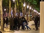 Algerian fans clash with police as riotous celebrations erupt
