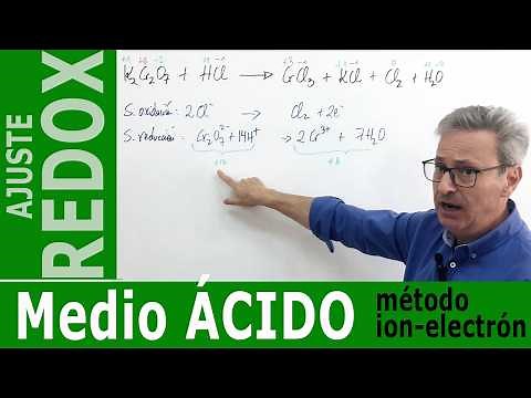 AJUSTE en medio ÁCIDO. Explicado paso a paso | Reacciones REDOX