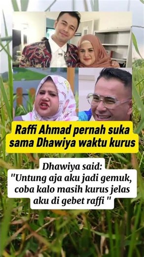 raffi ahmad pernah suka dhawiya #shortvideo #gosipartis #kabarterbaru #news