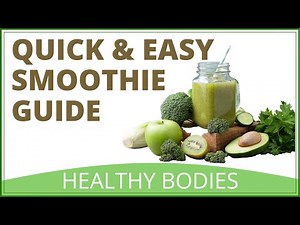 How To Make A Smoothie At Home | Basic Ingredients