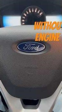 Garage Door Opener Without The Engine On! 2015 Ford Explorer… and most other Fords!
