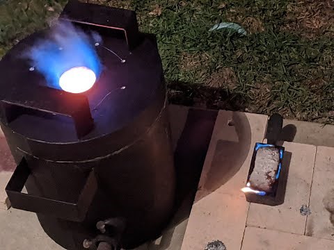 Kaowool Furnace Build