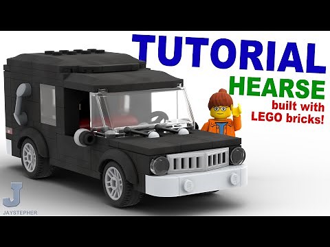 How To Make A Hearse With LEGO Bricks Tutorial