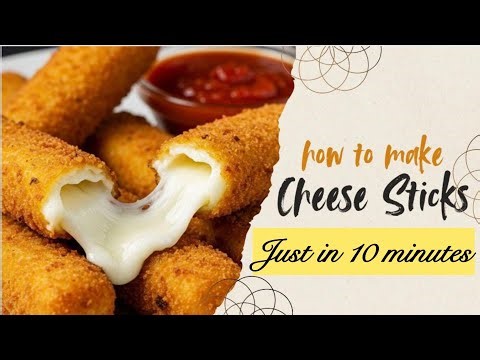 How to make Cheese Sticks | Cheese Recipes | Cheddar Cheese