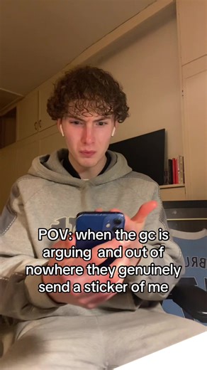 Hilarious Sticker Moment in Group Chats