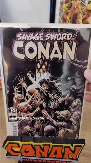 The Savage Sword of Conan 1 by Ron Garney 1:25 ratio variant