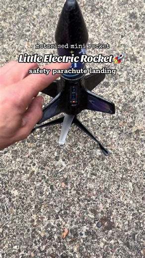 Motorised Mini Rocket: Fun Outdoor Play for Kids