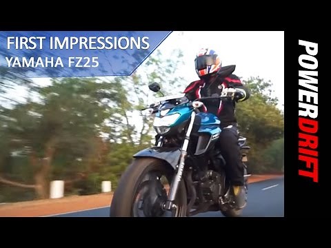 Yamaha FZ 25 First Ride : PowerDrift