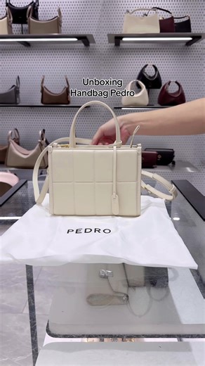 Chiếc túi xách tay cho các nàng gu đơn giản dễ phối nạ 🥰 #unboxing #pedrobinhduong #pedro #xuhuong