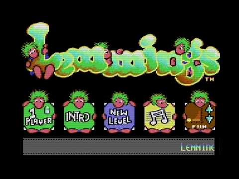 Lemmings (1994) - Fun Levels | C64 | Longplay