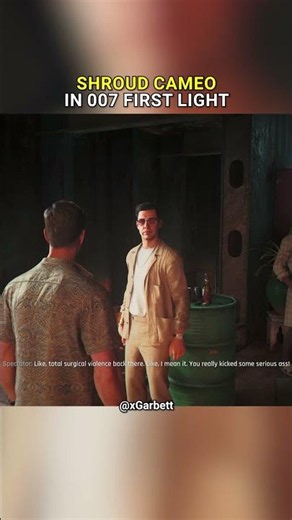 Shroud Cameo in 007 First Light