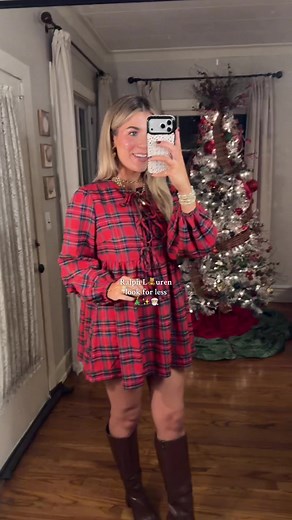 Stylish Plaid Dress Ideas for Holiday Festivities
