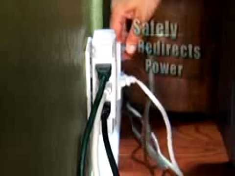 Side Socket - Space Saving Swivel Power Strip - As Seen On TV
