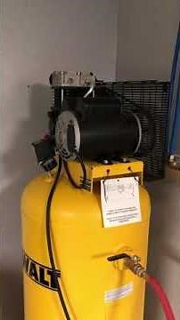 New Dewalt compressor and air system for the garage