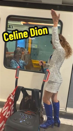 Celine Dion cover in Paris metro — singing in the metro