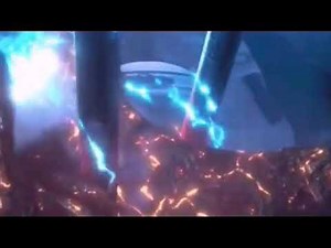 Burning godzilla earth