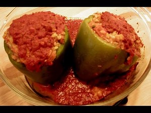 Meatless Stuffed Peppers