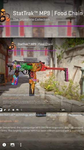 Counter strike 2 skins my mp9 sticker crafts and charm combo