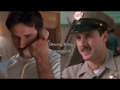 Dewey Riley Scenepack | Scream 1996 Clips For Edits