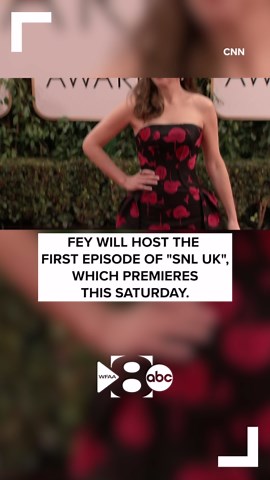 Tina Fey to host first episode of 'SNL UK'