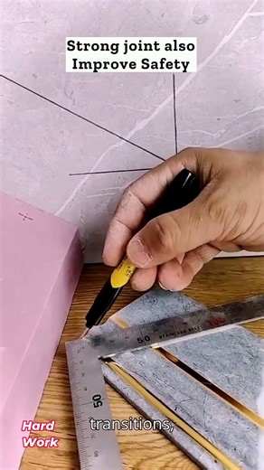 Tips for cut baseboard corner #joint #tips #howto #diy #ideas #work #wood #woodworking #shorts #EP2