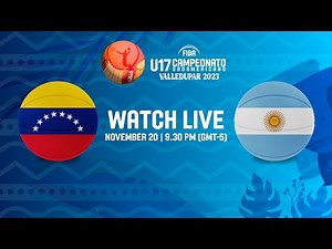 FINAL: Venezuela v Argentina | Full Basketball Game | South American U17 Championship 2023