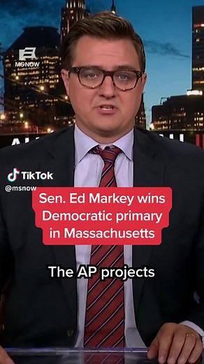 The Associated Press projects Sen. Ed Markey to wins the Democratic primary for U.S. Senate in Massachusetts. #midterms #elections #politics #massachusetts