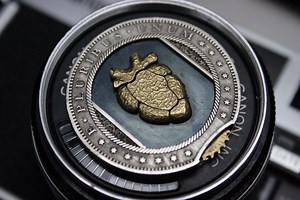 Hobo Nickel Heart Coin One Beating Heart Hobo Nickel Hand Engraved Coin - Etsy